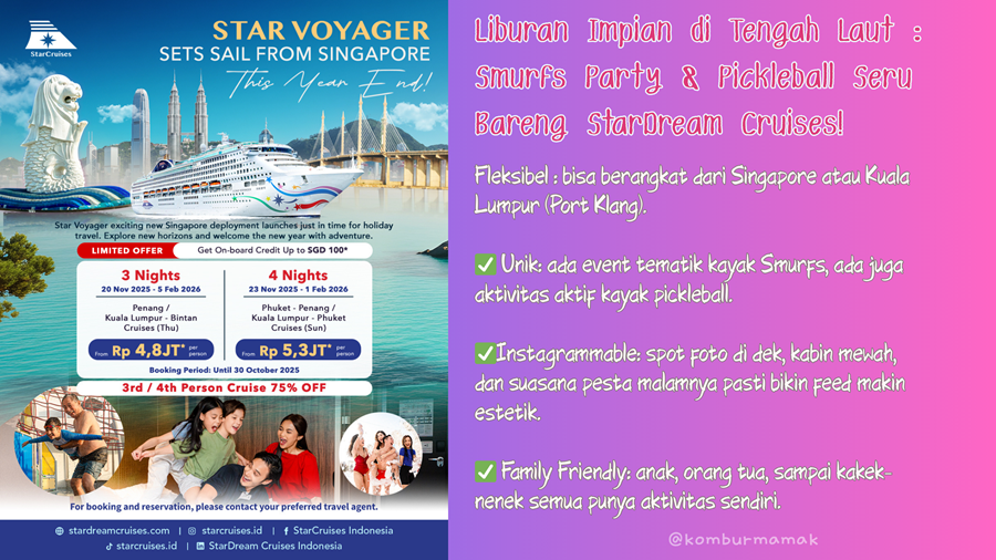 Liburan Seru Bareng StarCruises